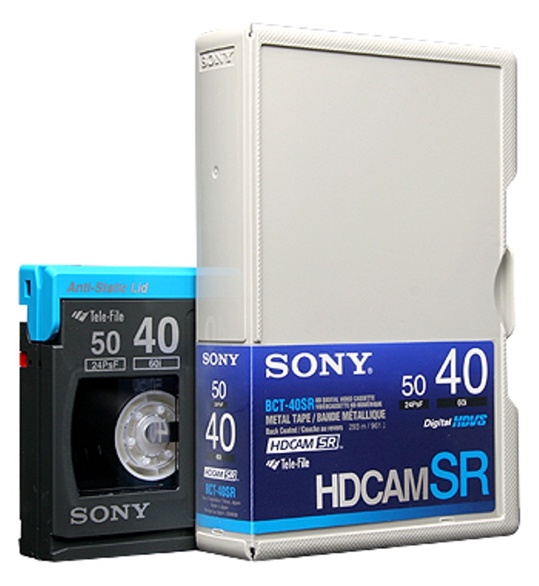 Видеокассеты HDCAM SR 40 min. SONY BCT-40SR новые чистые.