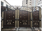 Ворота кованые с калиткой